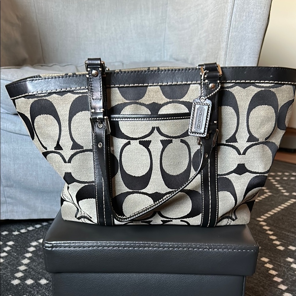 Coach Black and gray